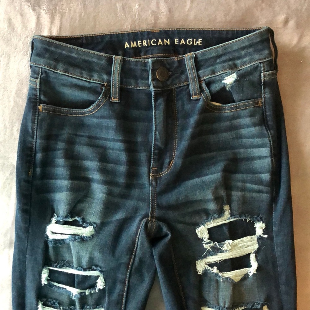 AEO high waisted jeans